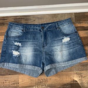 Jean shorts